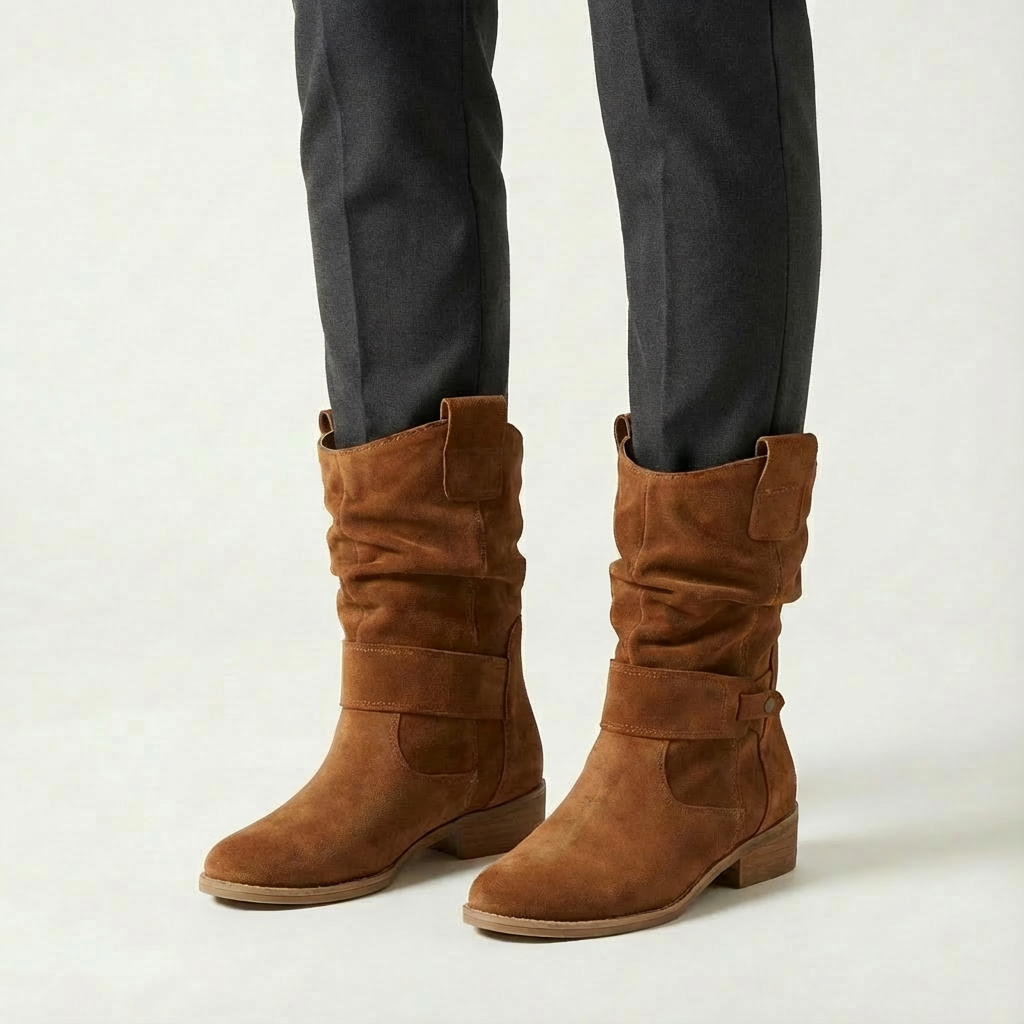 Mia | Women’s Boots with Buckle