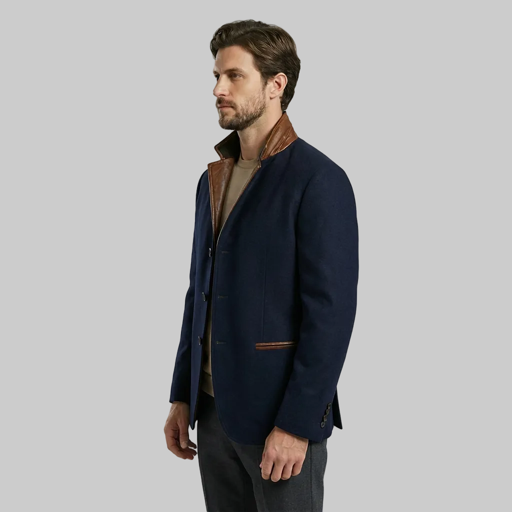 Oliver | Men’s Jacket in Leather for Autumn Style