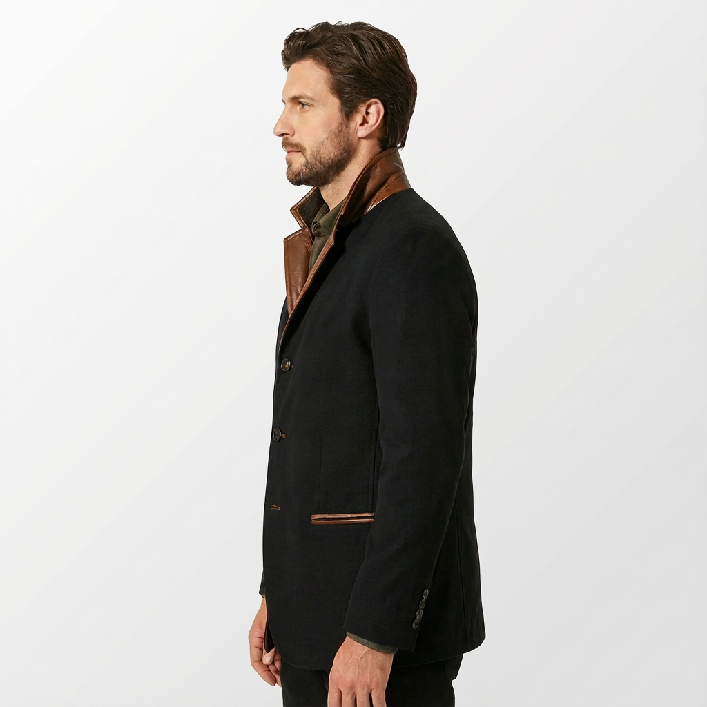 Oliver | Men’s Jacket in Leather for Autumn Style