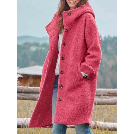 Women's  Camel Coat | Woolen Jacket - Image 1