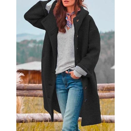 Women's  Camel Coat | Woolen Jacket - Image 3