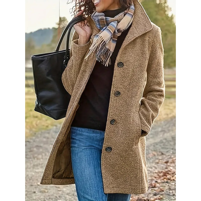 Women's Coat Long Winter Coat | Outerwear - Image 3