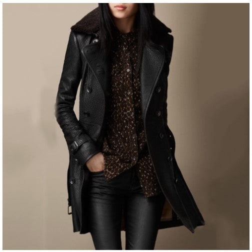 Women's Coat Long Winter Faux-Fur Hooded | Outerwear - Image 1