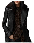 Women's Coat Long Winter Faux-Fur Hooded | Outerwear - Image 4