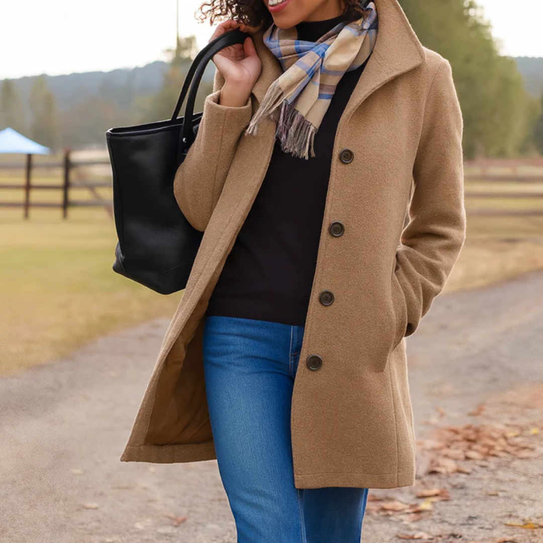 Women's Coat Long Winter Hooded | Winter Outerwear - Image 1