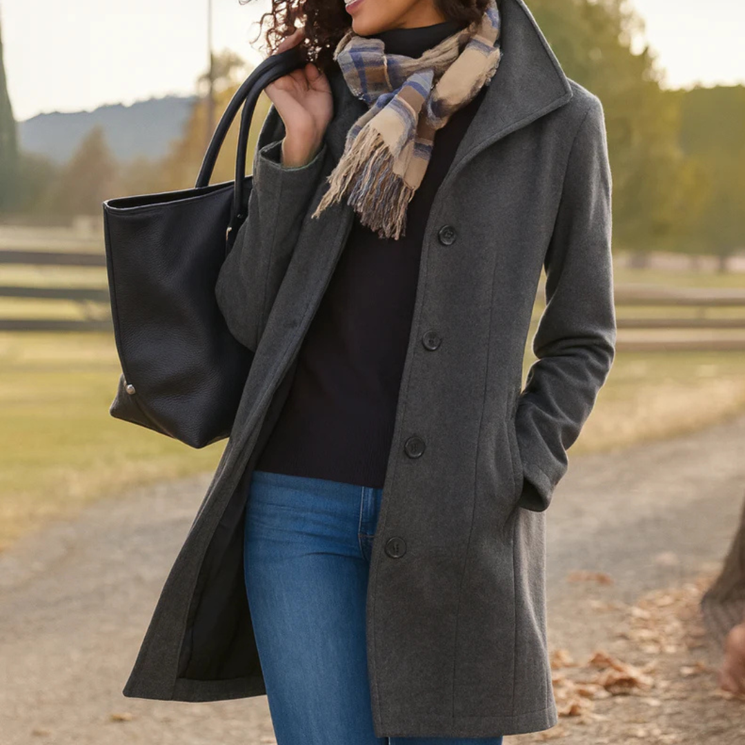 Women's Coat Long Winter Hooded | Winter Outerwear - Image 4