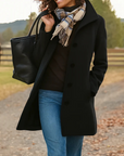 Women's Coat Long Winter Hooded | Winter Outerwear - Image 5