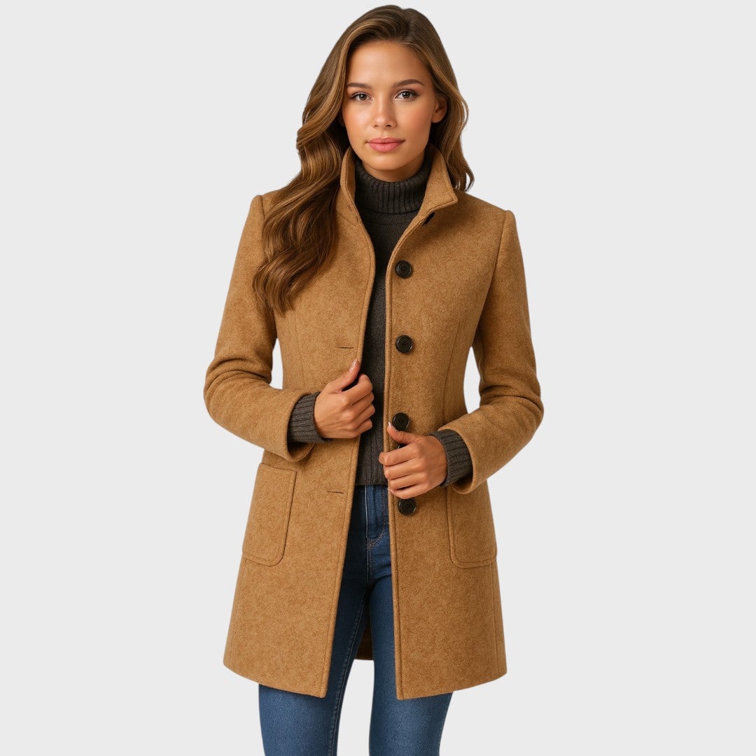 Women's Coat Outerwear Slim-Fit | Jacket - Image 1