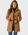 Women's Coat Outerwear Slim-Fit | Jacket - Image 1