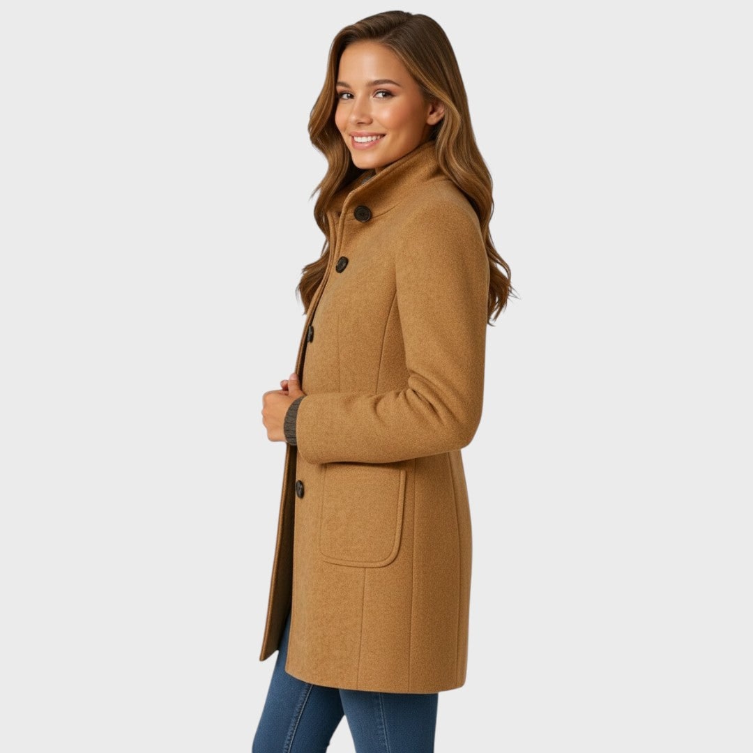 Women's Coat Outerwear Slim-Fit | Jacket - Image 2