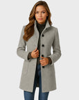 Women's Coat Outerwear Slim-Fit | Jacket - Image 4