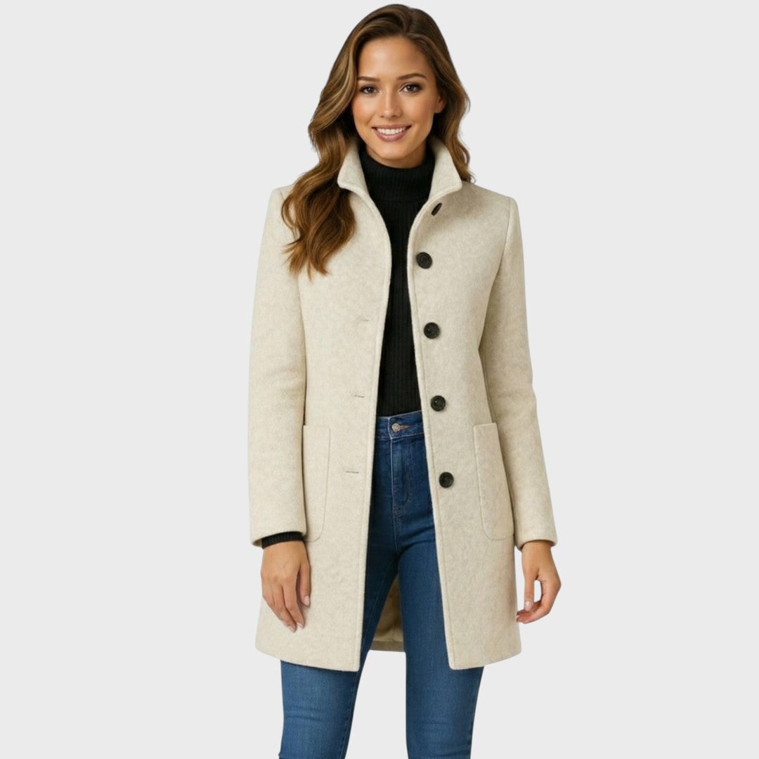 Women's Coat Outerwear Slim-Fit | Jacket - Image 7