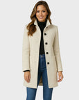 Women's Coat Outerwear Slim-Fit | Jacket - Image 7