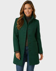 Women's Coat Outerwear Slim-Fit | Jacket - Image 9