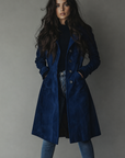 Women's Coat Trench Long | Fashion Outerwear