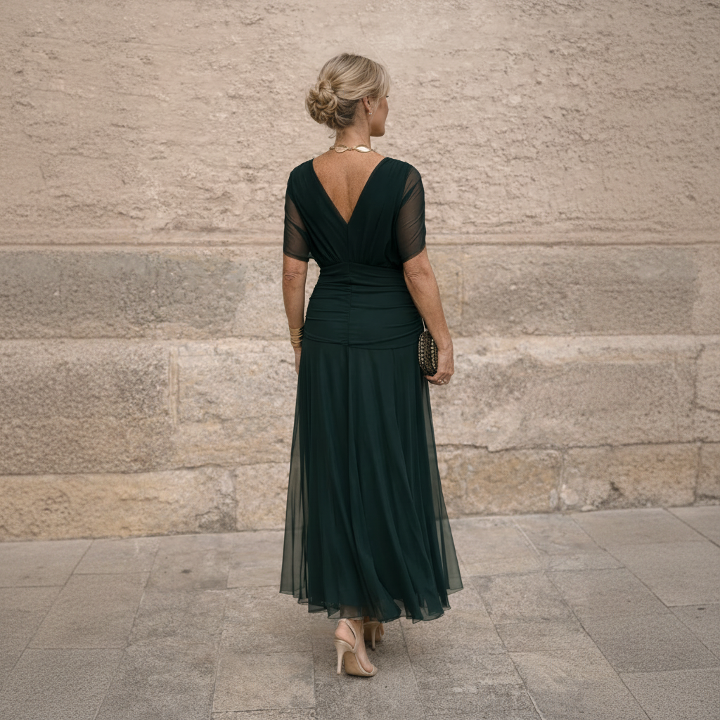 Women's Homecoming Dress Long Sleeve Maxi | Formal Attire - Image 3