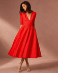 Women's Homecoming Dress Midi | Classic Elegance