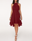 Midi-Cocktailkleid für Damen zum Homecoming | Partykleid