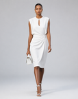 Midi-Heimkehrkleid für Damen | Festkleid