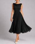Women's Homecoming Dress Pleated Midi | Evening Dress - Image 3
