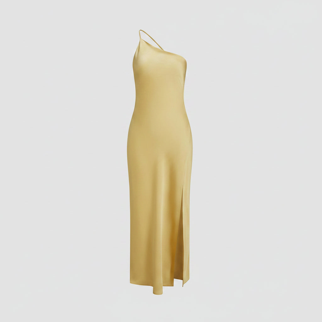 Women's Homecoming Dress Silky Slip Formal | Evening Wear - Image 3