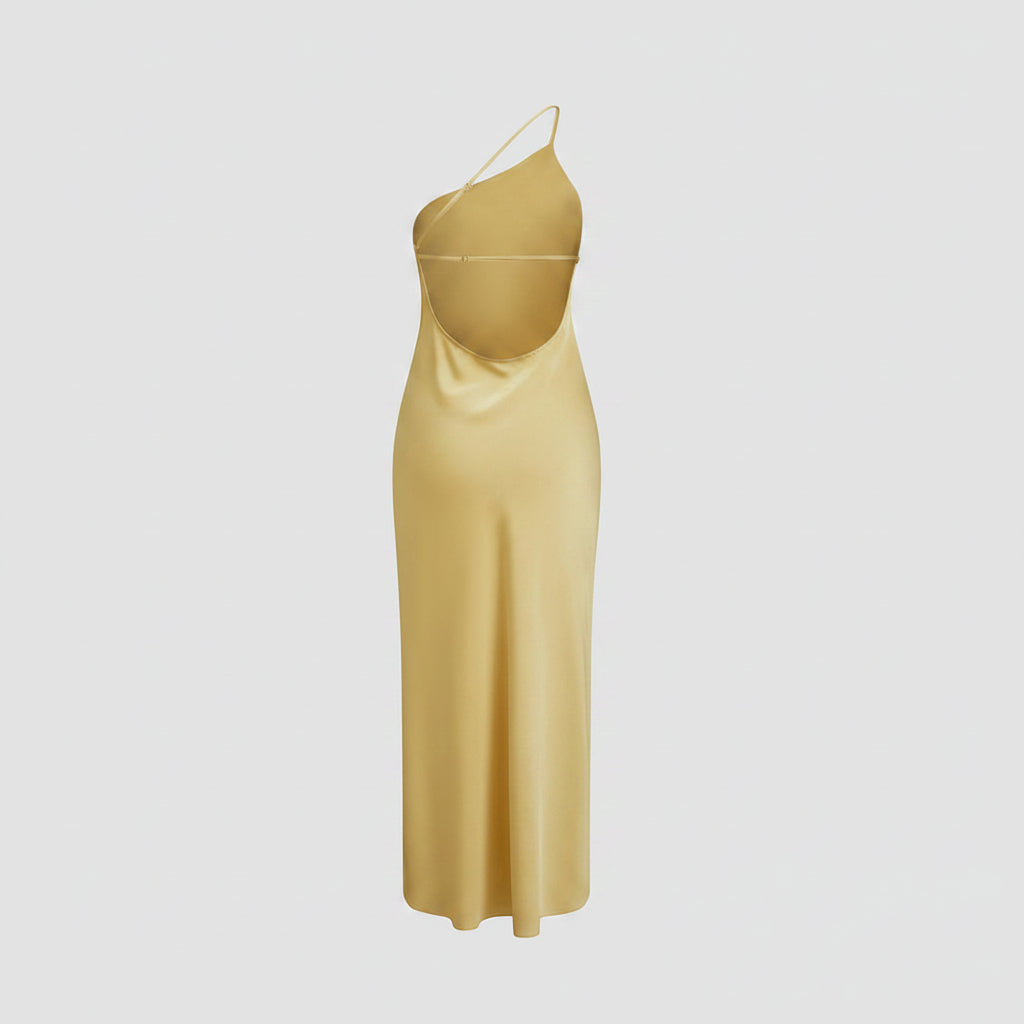 Women's Homecoming Dress Silky Slip Formal | Evening Wear - Image 4