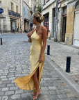 Women's Homecoming Dress Silky Slip Formal | Evening Wear - Image 8