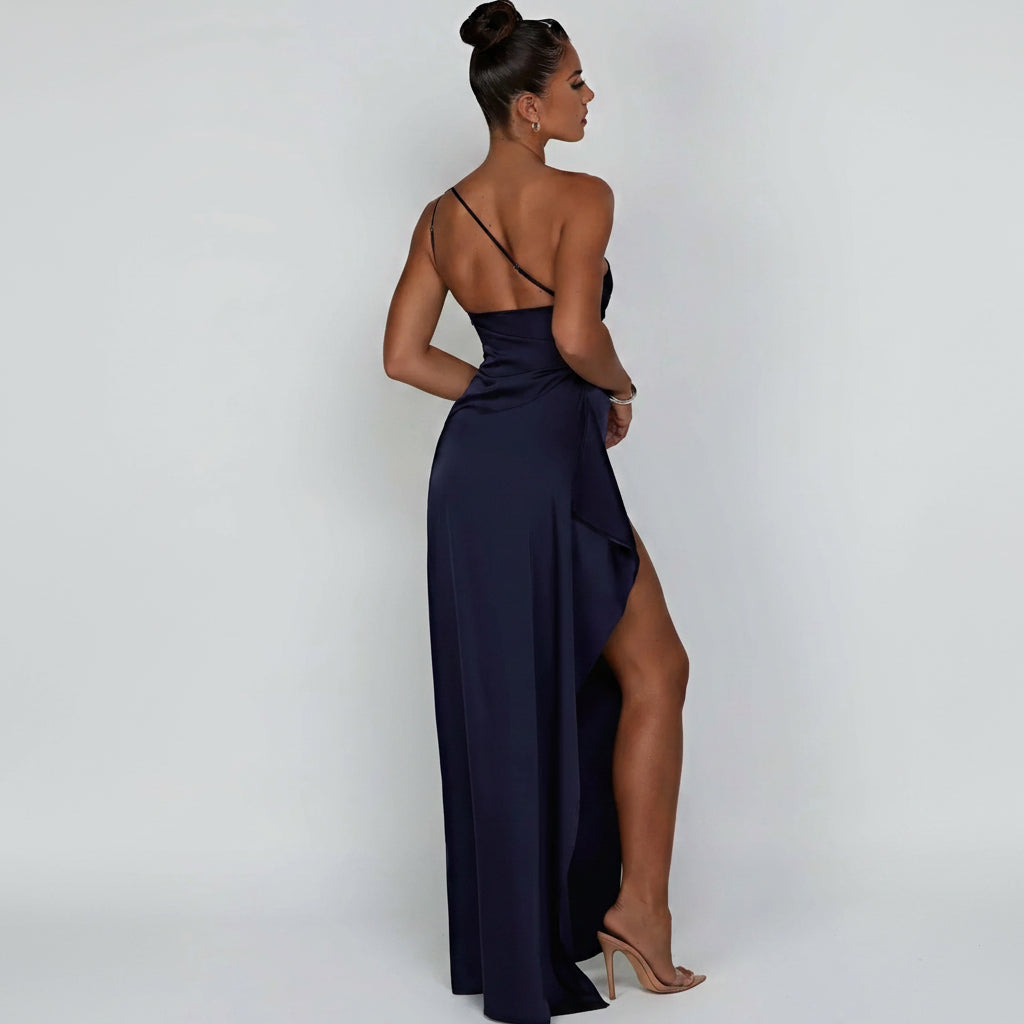 Women's Homecoming Dress  Silky Slip Midi | Evening Dress - Image 17