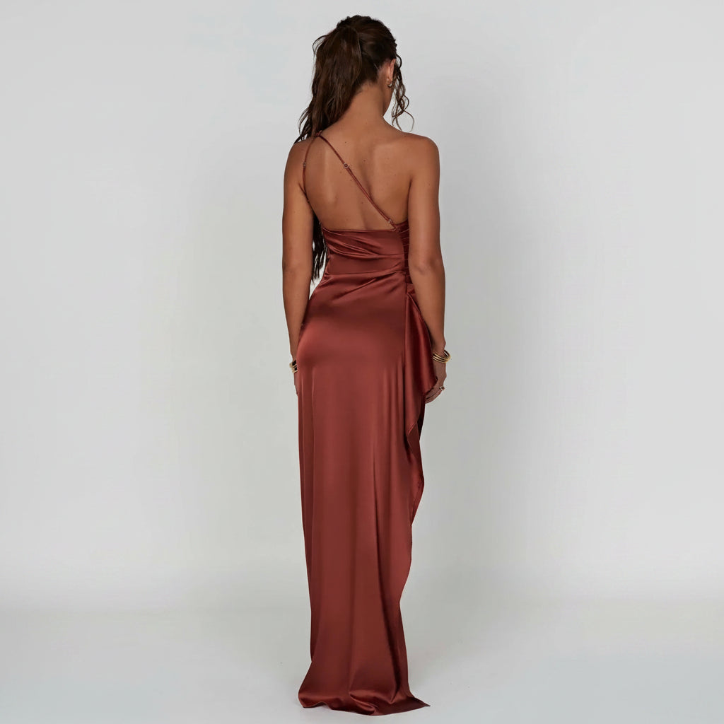 Women's Homecoming Dress  Silky Slip Midi | Evening Dress - Image 41