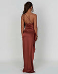 Women's Homecoming Dress  Silky Slip Midi | Evening Dress - Image 41