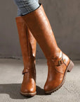 Women's Western Boots High Pull On | Knee Boots - Image 1