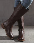 Women's Western Boots High Pull On | Knee Boots - Image 2