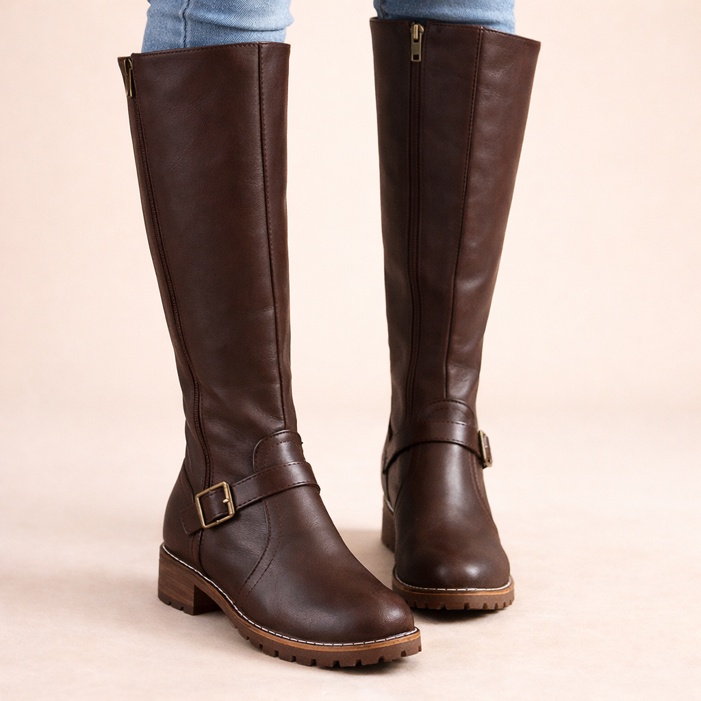 Women's Western Boots High Pull On | Knee Boots - Image 5