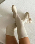 Women's Western Boots Pull On | Knee High Boots - Image 4
